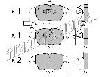 Klocki Hamulcowe Seat, Audi, Skoda, VW